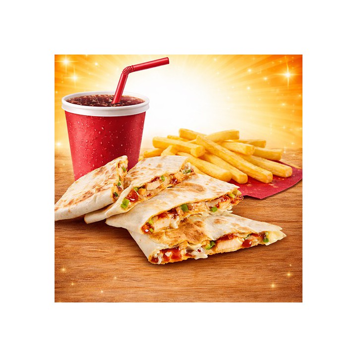Quesadilla Poulet Combo