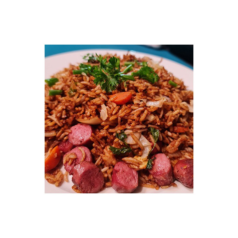 Riz Cantonais aux Saucisses