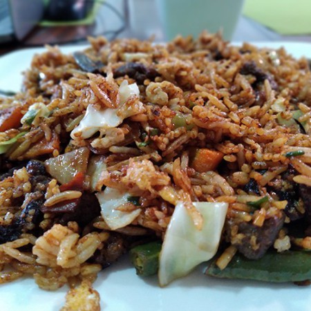 Riz Cantonais a la Viande